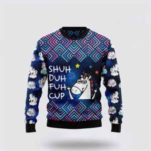 Unicorn Galaxy Cool Ugly Christmas Sweater –&hellip;