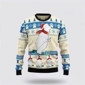 White Bear Funny Ugly Christmas Sweater –&hellip;
