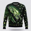 Xmas Alien With A UFO Ugly Sweater – Christmas Gifts For Frends