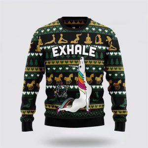 Yoga Unicorn Ugly Christmas Sweater – Best&hellip;