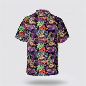 Yorkshire Terrier Dog On The Tropic Background Hawaiin Shirt Gift For Pet Lover 2 koyjwu.jpg