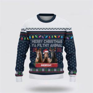 Brown Horse Merry Christmas Ugly Sweater, Gifts&hellip;