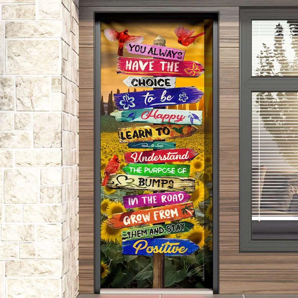 Cardinal Door Cover Bless This, Gift For Christian