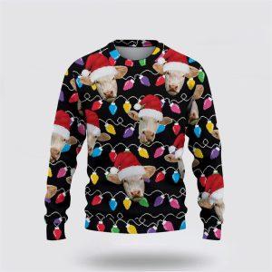 Charolais Christmas Ugly Sweater, Gifts For Farmers,&hellip;