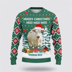 Charolais Green Merry Christmas Ugly Sweater, Gifts&hellip;