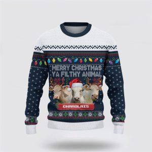 Charolais Merry Christmas Ugly Sweater, Gifts For&hellip;
