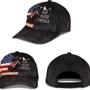 Christian Baseball Cap, Cute Cat Us Flag&hellip;