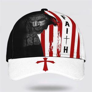 Christian Baseball Cap, Faith American Flag And… Christian Baseball Cap, Faith American Flag And…