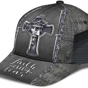Christian Baseball Cap Faith Over Fear Jesus Cross Baseball Cap Mens Baseball Cap Women s Baseball Cap 3 xyjkrv.jpg