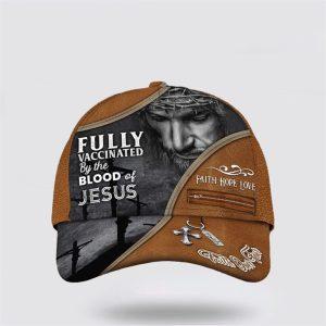 Christian Baseball Cap, Fully Vaccinated By The… Christian Baseball Cap, Fully Vaccinated By The…