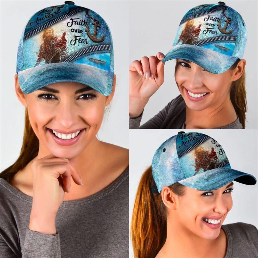 Christian Baseball Cap, Hand Of God Faith Over Fear Anchor Baseball Cap, Mens Baseball Cap, Women’s Baseball Cap Christian Baseball Cap, Hand Of God Faith Over Fear Anchor Baseball Cap, Mens Baseball Cap, Women’s Baseball Cap