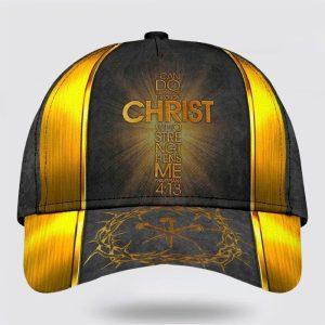 Christian Baseball Cap, I Can Do All&hellip;