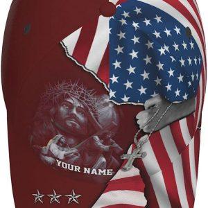 Christian Baseball Cap, Jesus Christ Carrying The&hellip;