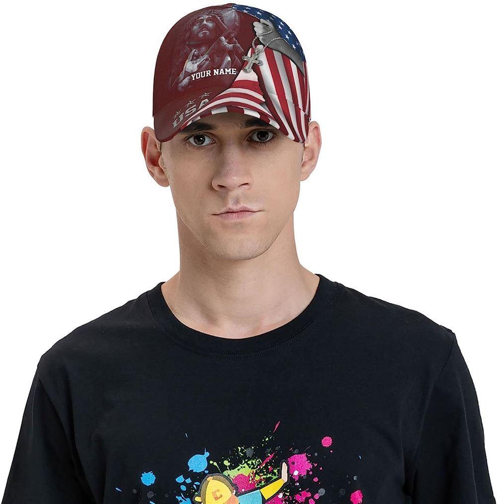 Christian Baseball Cap, Jesus Christ Carrying The Cross Custom Name All Over Print Baseball Cap, Mens Baseball Cap, Women’s Baseball Cap Christian Baseball Cap, Jesus Christ Carrying The Cross Custom Name All Over Print Baseball Cap, Mens Baseball Cap, Women’s Baseball Cap