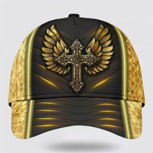 Christian Baseball Cap, Jesus Cross Angel Wings&hellip;