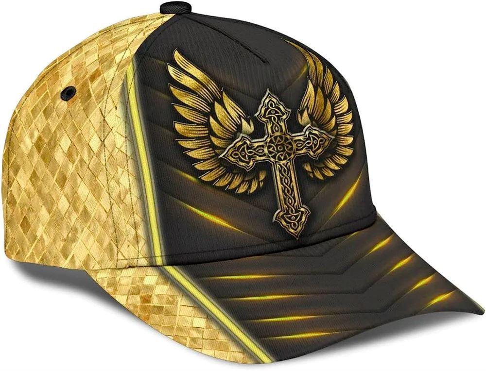 Christian Baseball Cap, Jesus Cross Angel Wings All Over Print Baseball Cap, Mens Baseball Cap, Women’s Baseball Cap Christian Baseball Cap, Jesus Cross Angel Wings All Over Print Baseball Cap, Mens Baseball Cap, Women’s Baseball Cap