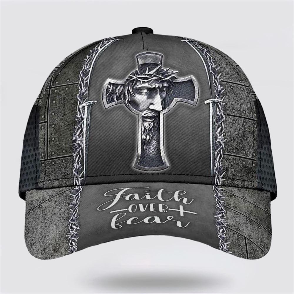 Christian Baseball Cap, Jesus Cross Faith Over Fear All Over Print Baseball Cap, Mens Baseball Cap, Women’s Baseball Cap Christian Baseball Cap, Jesus Cross Faith Over Fear All Over Print Baseball Cap, Mens Baseball Cap, Women’s Baseball Cap