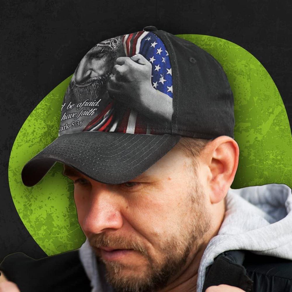 Christian Baseball Cap, Jesus Don’t Be Afraid Just Have Faith Baseball Cap, Mens Baseball Cap, Women’s Baseball Cap Christian Baseball Cap, Jesus Don’t Be Afraid Just Have Faith Baseball Cap, Mens Baseball Cap, Women’s Baseball Cap