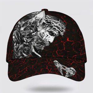 Christian Baseball Cap, Jesus Face Baseball Cap,&hellip;
