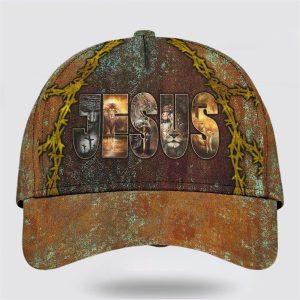 Christian Baseball Cap, Jesus Lion Lamb Cross&hellip;