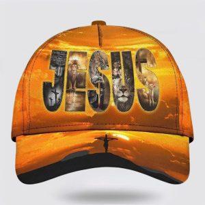 Christian Baseball Cap, Jesus On The Cross… Christian Baseball Cap, Jesus On The Cross…