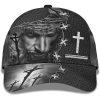 Christian Baseball Cap, Jesus Portrait Jesus Is My King Faith Classic Hat All Over Print, Mens Baseball Cap, Women’s Baseball Cap
