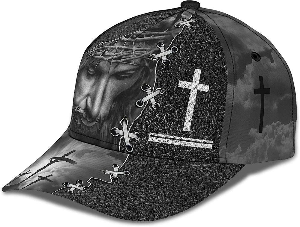 Christian Baseball Cap, Jesus On The Cross Religion Crown Of Thorn All Over Print Baseball Cap, Mens Baseball Cap, Women’s Baseball Cap Christian Baseball Cap, Jesus On The Cross Religion Crown Of Thorn All Over Print Baseball Cap, Mens Baseball Cap, Women’s Baseball Cap