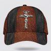 Christian Baseball Cap, Jesus Saved My Life Cross Classic Hat All Over Print, Mens Baseball Cap, Women’s Baseball Cap