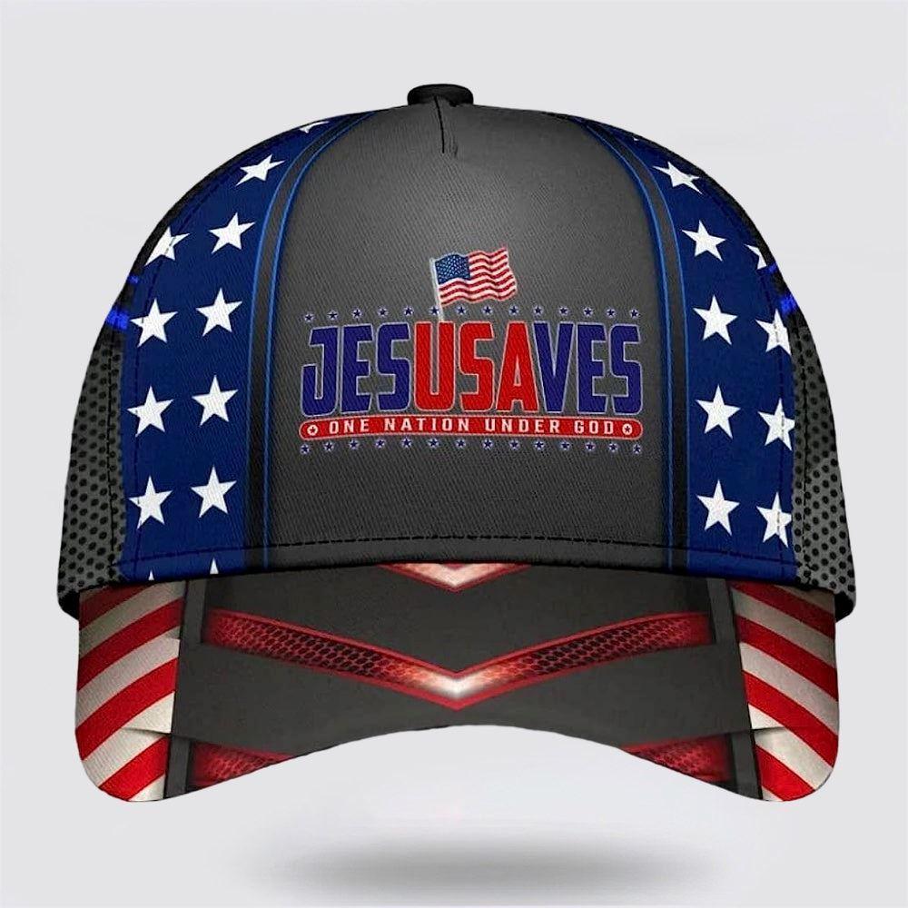 Christian Baseball Cap, Jesus Saves One Nation Under God Classic Hat All Over Print, Mens Baseball Cap, Women’s Baseball Cap Christian Baseball Cap, Jesus Saves One Nation Under God Classic Hat All Over Print, Mens Baseball Cap, Women’s Baseball Cap