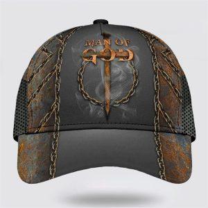 Christian Baseball Cap, Man Of God Cross&hellip;