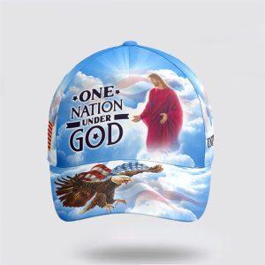 Christian Baseball Cap, One Nation Under God&hellip;