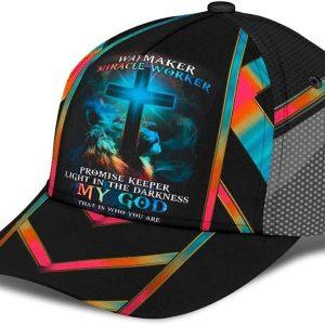 Christian Baseball Cap, The Lion Cross Light&hellip;