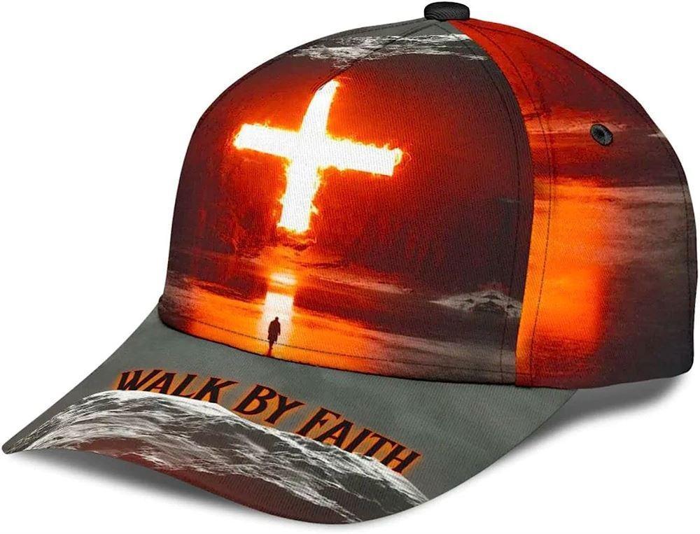 Christian Baseball Cap, Walk By Faith Cross All Over Print Baseball Cap, Mens Baseball Cap, Women’s Baseball Cap Christian Baseball Cap, Walk By Faith Cross All Over Print Baseball Cap, Mens Baseball Cap, Women’s Baseball Cap