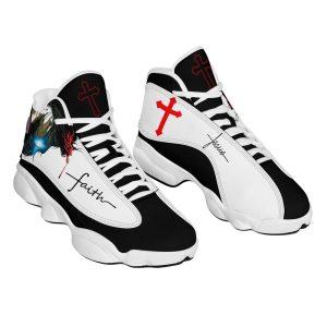Christian Basketball Shoes, Jesus Faith Portrait Art&hellip;