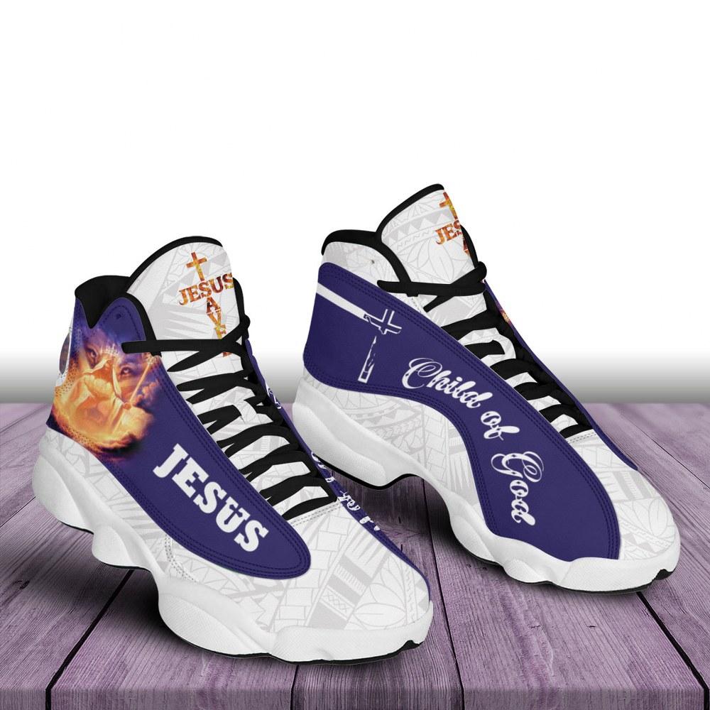 Christian Basketball Shoes, Jesus Saved, A Child Of God Basketball Shoes, Jesus Shoes, Christian Fashion Shoes