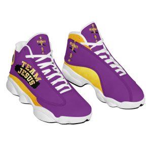 Christian Basketball Shoes, Team Jesus Customized Purple&hellip;