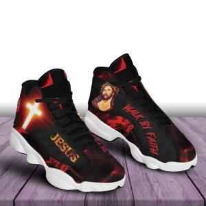 Christian Basketball Shoes, Walk By Faith Jesus&hellip;