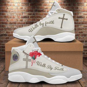 Christian Basketball Shoes, Walk By Faith Jesus&hellip;