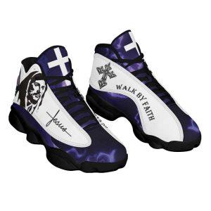 Christian Basketball Shoes, Walk By Faith Jesus&hellip;