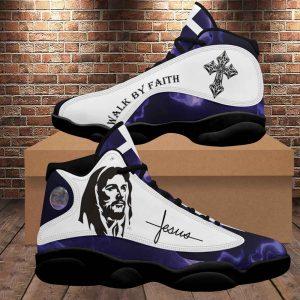 Christian Basketball Shoes, Walk By Faith Jesus&hellip;