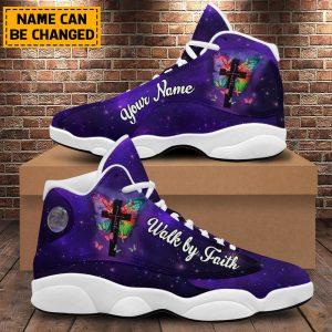 Christian Basketball Shoes, Walk By Faith Purple&hellip;