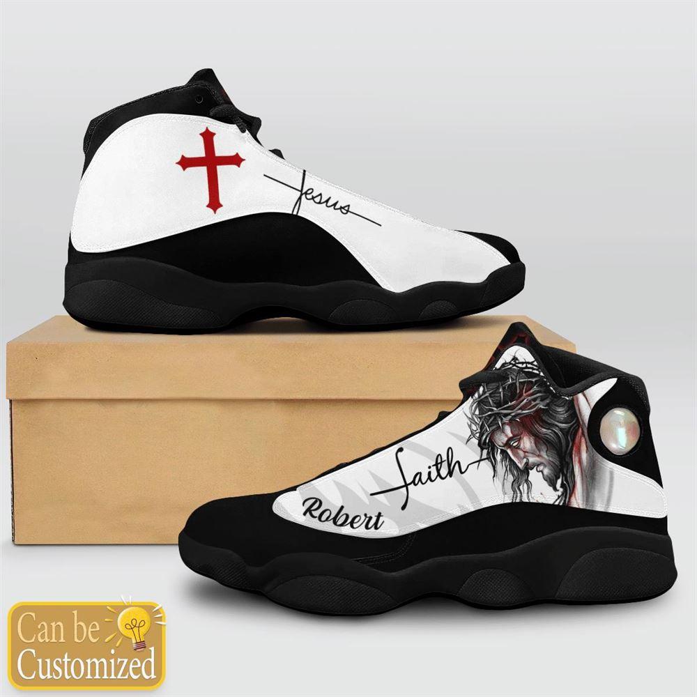 Christian Shoes, Jesus Faith Basic Custom Name Jd13 Shoes, Jesus Christ Shoes, Jesus Jd13 Shoes