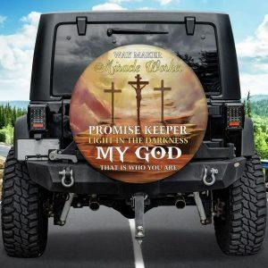 Christian Tire Cover, Jesus Christ Spare Tire Cover Car Accessories, Jesus Tire Cover, Spare Tire Cover