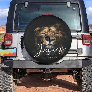 Christian Tire Cover, Lion Jesus Spare Tire&hellip;