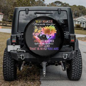 Christian Tire Cover, Way Maker Miracle Worker&hellip;