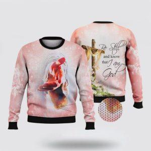 Christian Ugly Christmas Sweater, Be Still And&hellip;