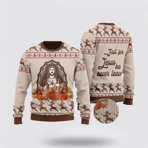 Christian Ugly Christmas Sweater, Christ God Pumpkin&hellip;