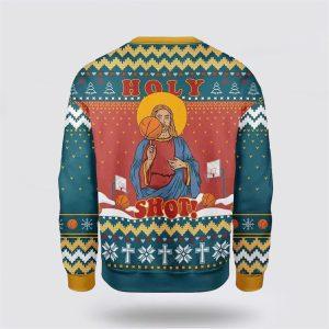 Christian Ugly Christmas Sweater, Christ Jesus Holy&hellip;