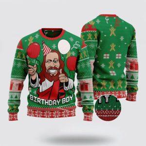 Christian Ugly Christmas Sweater, Jesus Wished The&hellip;