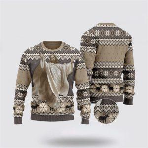 Christian Ugly Christmas Sweater, Vintage Christian God&hellip;